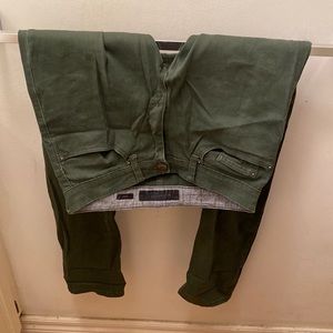 Army green pants